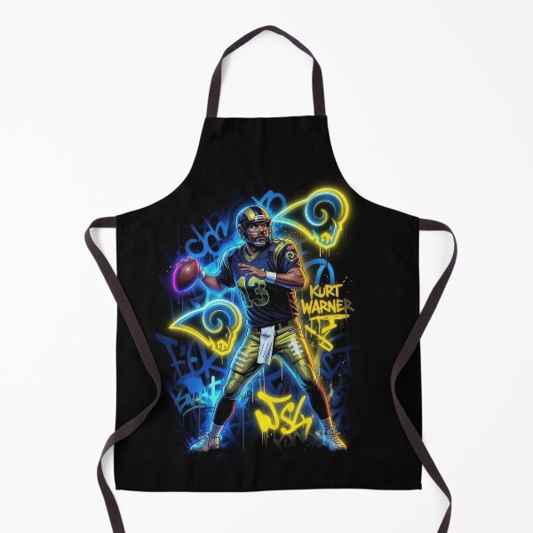 Item preview, Kurt Warner LA Football Legend - Neon Graffiti Street Art - #13 Greatest Show on Turf designed and sold by keythxctrs.