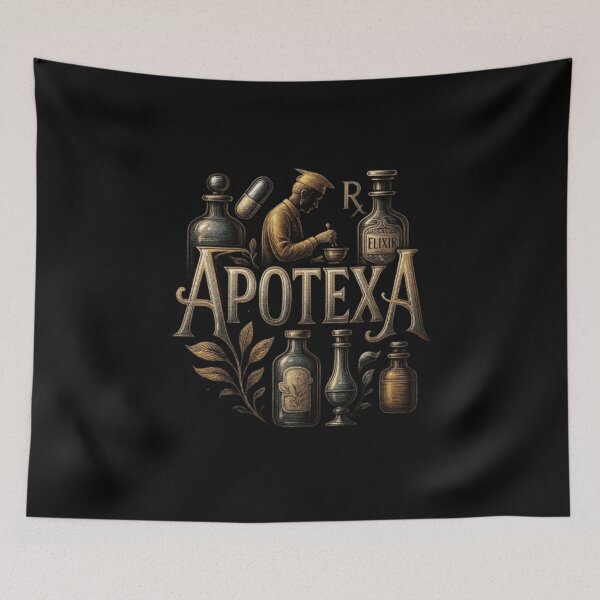 Item preview, Apotexa Pharmacy Design, Apothecary Shirt, Pharmacist Gift, Rx Prescription, Medication, OTC, Pharmacology, Medical Design designed and sold by Typologystudios.