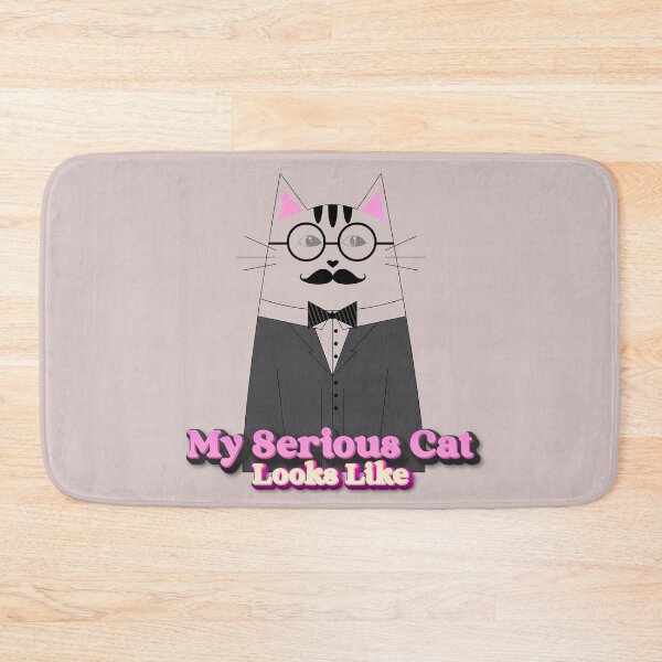 Item preview, My Serious Cat Looks Like T-shirt Design. designed and sold by BoldMarks.