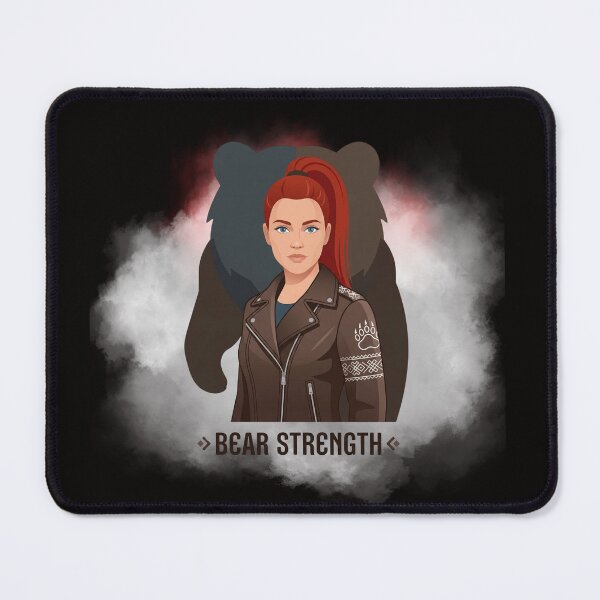 Item preview, Bear Strength Modern Woman Leather Jacket designed and sold by SlavicKemp.