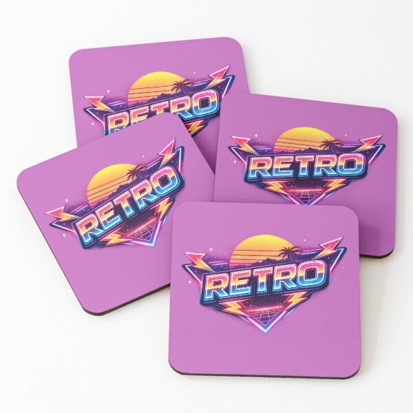 Item preview, Vibrant Retro Neon Geometric Splash Eighties Design designed and sold by ArtComixHaven.