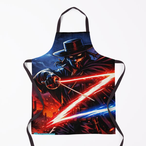 Item preview, Zorro Shadow Legend Neon Comic Vigilante Western Icon Dark Hero Aesthetic Design designed and sold by SHOCAMPOS DESIGNS .