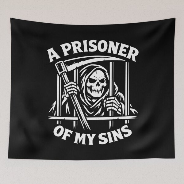 Item preview, A Prisoner of My Sins - Grim Reaper designed and sold by SidTastic .