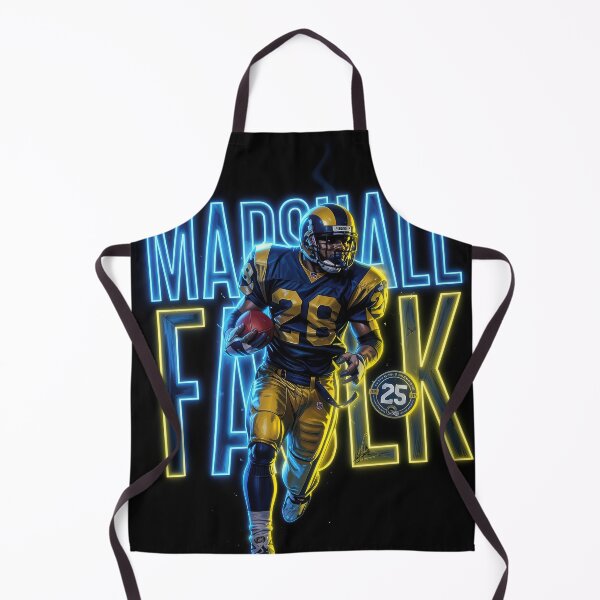 Item preview, Marshall Faulk LA Football Legend - Neon Gridiron Giant - #28 Greatest Show on Turf designed and sold by keythxctrs.