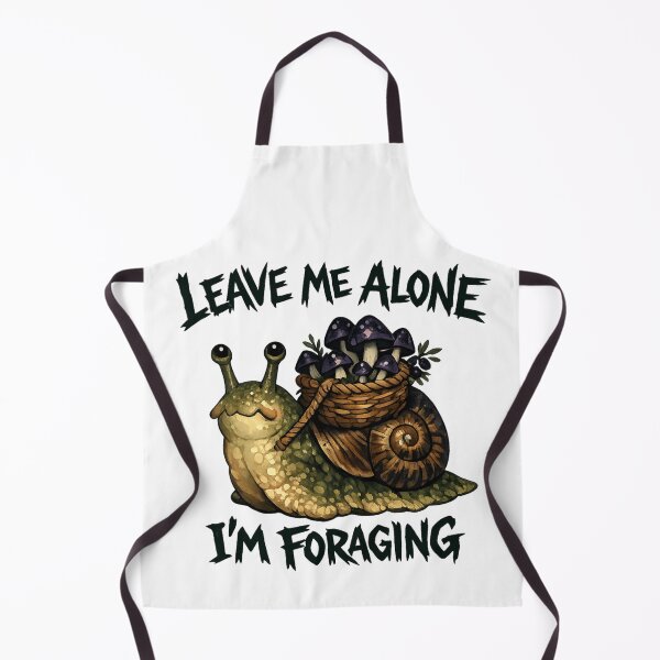 Item preview, Leave Me Alone I'm Foraging - Goblincore Mushroom Snail designed and sold by Retro Mood Co.