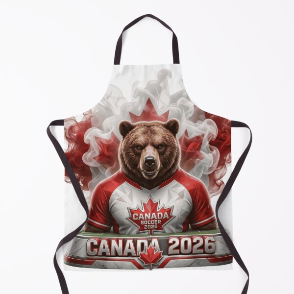 Item preview, Canada Soccer Bear Mascot 2026 - Canadian Football Pride 3D designed and sold by MyStore2025.