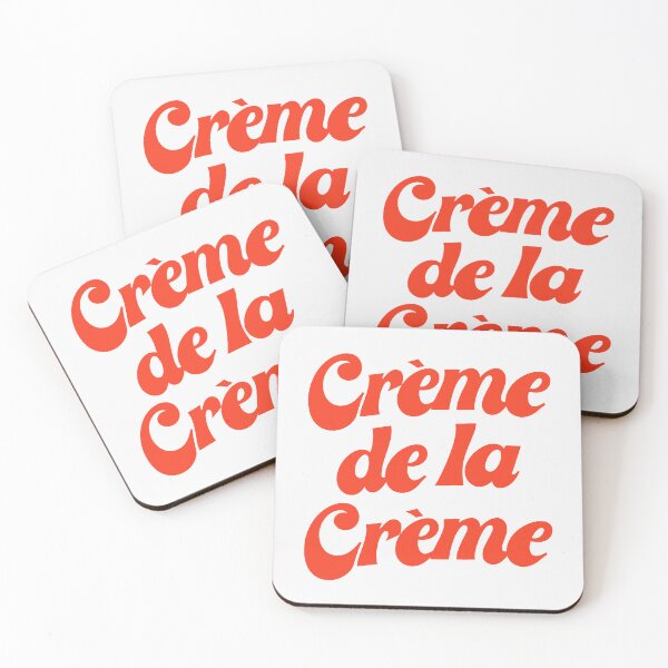 Item preview, Crème de la Crème – Retro Chic Typography designed and sold by souloff.