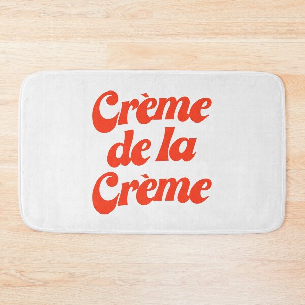 Item preview, Crème de la Crème – Retro Chic Typography designed and sold by souloff.