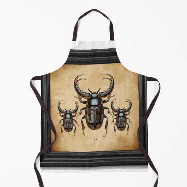 Item preview, Victorian Beetle Board - Vintage Entomology Specimen Art designed and sold by Retro Mood Co.