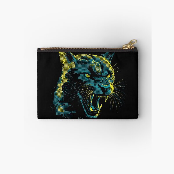 Item preview, Neon Halftone Cougar Roar designed and sold by ClubVacay.