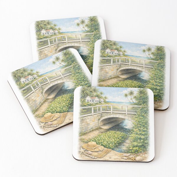 Item preview, Cottage Core beach houses designed and sold by Shells Designs.