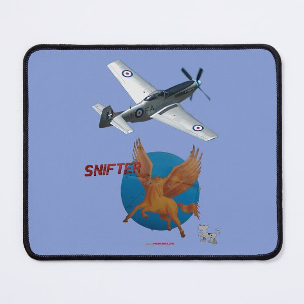 Item preview, Mustang Snifter Nose Art Design designed and sold by muz2142.