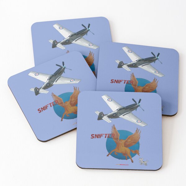 Item preview, Mustang Snifter Nose Art Design designed and sold by muz2142.