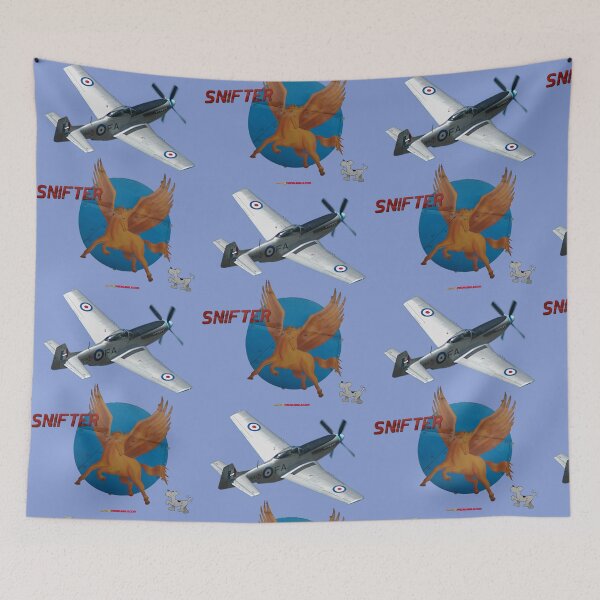 Item preview, Mustang Snifter Nose Art Design designed and sold by muz2142.