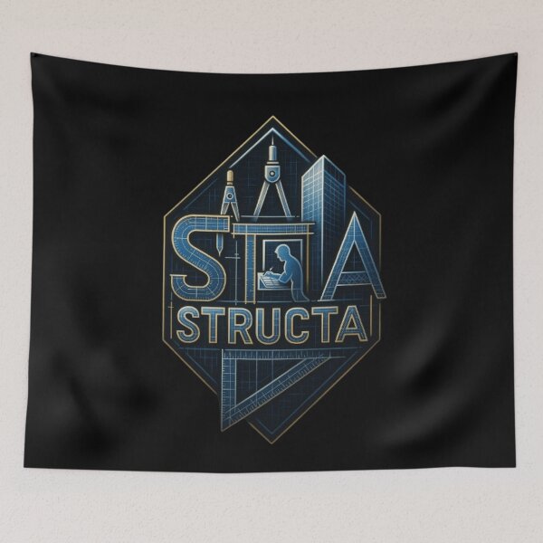Item preview, Structa Architect Design, Architecture Shirt, Blueprint, Building Design, Construction, Urban Design, Structural Design, Architect Gift designed and sold by Typologystudios.