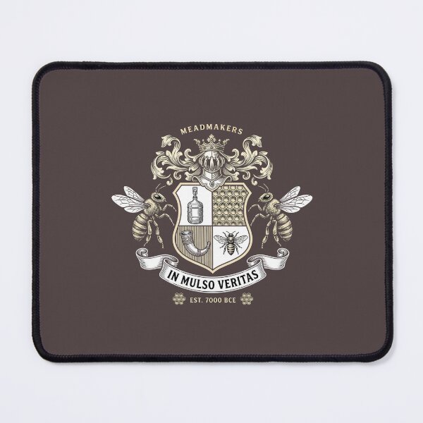 Item preview, Mead Making T-Shirt — In Mulso Veritas, Meadmakers Heraldic Crest. Home Meadmaker Pride Tee designed and sold by Nicheworks.