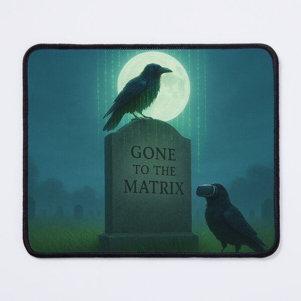 Item preview, Gone to the Matrix Grave designed and sold by PurrfectWhisper.