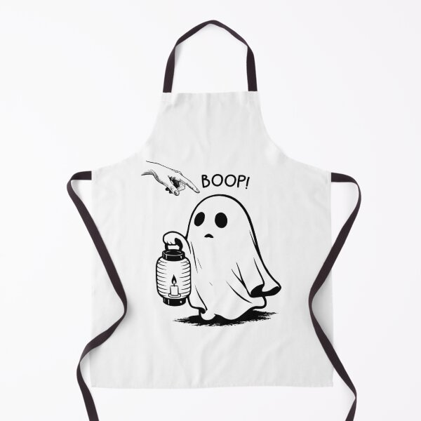 Item preview, Boop Halloween Ghost Lantern Cute Spooky Yokai Art designed and sold by gunaone-design.