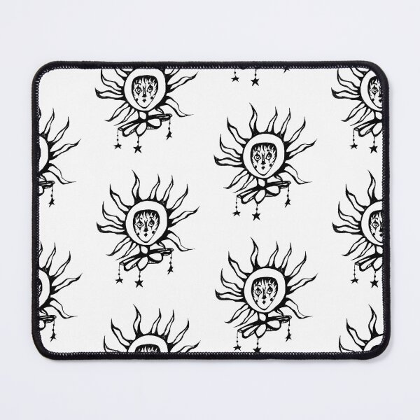 Item preview, Sun Hat Circus Clown Greyscale Tattoo Flash designed and sold by KayTurtless.