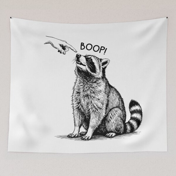 Item preview, Boop Raccoon designed and sold by gunaone-design.