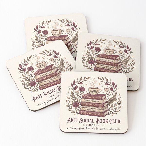Item preview, Anti Social Book Club!! - Antisocial Book Club - Book Lovers Club - Antisocial Reading Member only designed and sold by SoffyLee586.