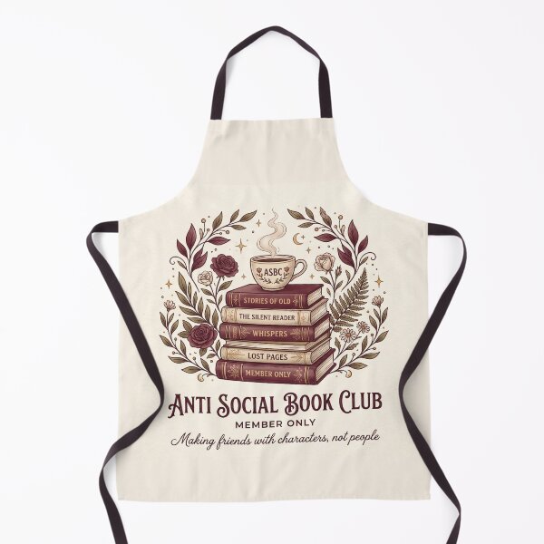 Item preview, Anti Social Book Club!! - Antisocial Book Club - Book Lovers Club - Antisocial Reading Member only designed and sold by SoffyLee586.