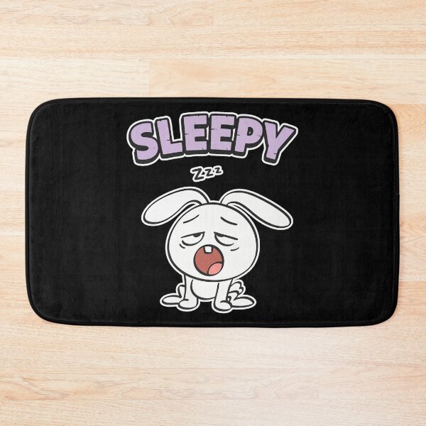 Item preview, Sleepy Bunny Cute Tired Rabbit Cartoon designed and sold by Taridesign.