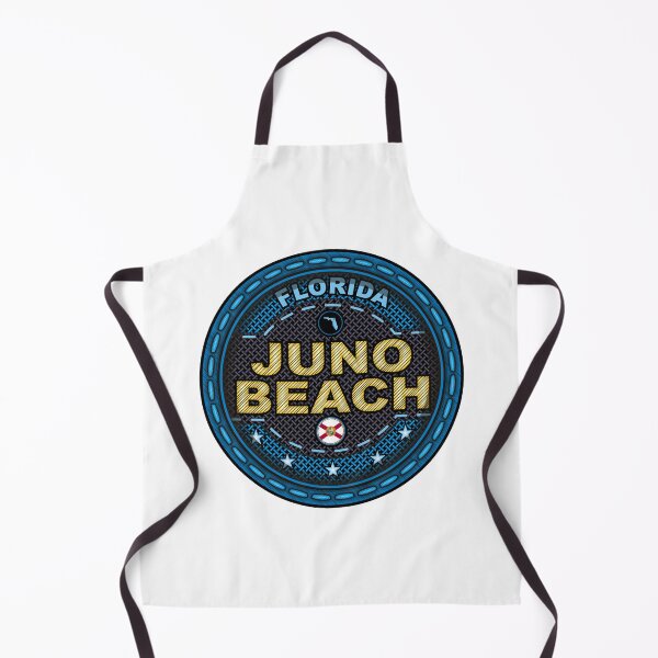 Item preview, Juno Beach Florida FL stitching effect blue designed and sold by studioss76.