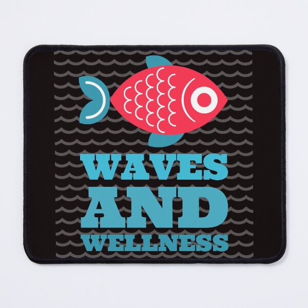 Item preview, Waves and Wellness designed and sold by SarcasticTeez.