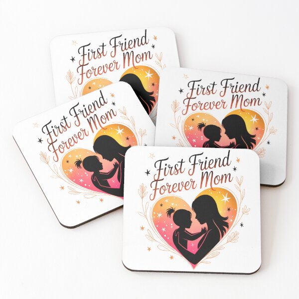 Item preview, First Friend Forever Mom Shirt – Emotional Gift for Mom designed and sold by Ulykit.