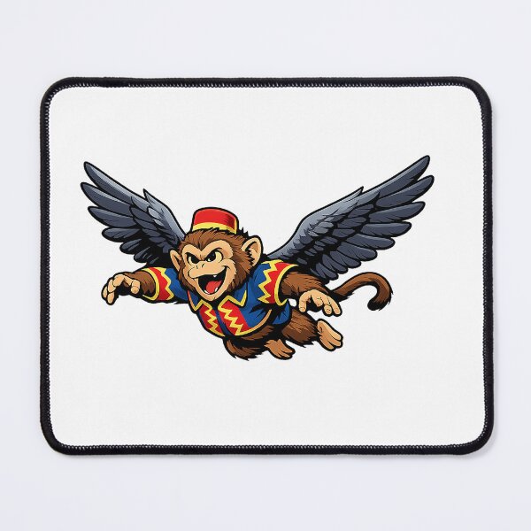 Item preview, Flying Monkey Mischief Sticker designed and sold by PIXEL POP DESIGNS - Beyond the Norm!.