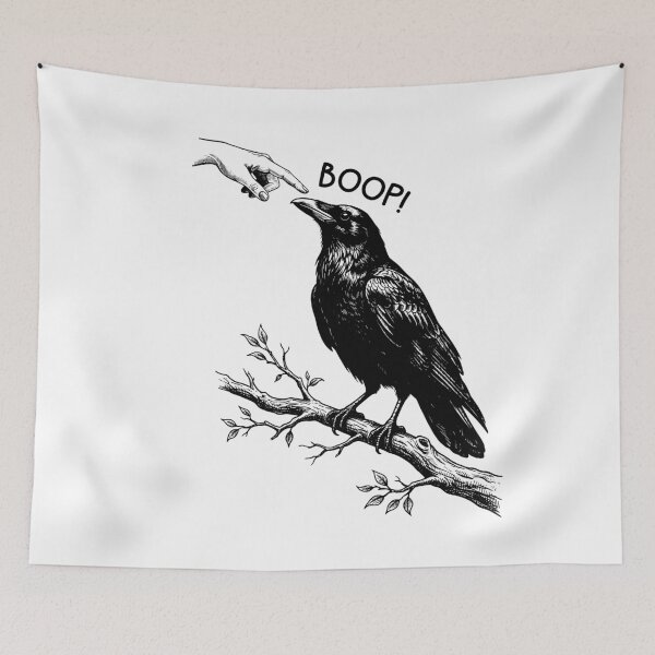 Item preview, Boop Crow - Boop Raven designed and sold by gunaone-design.