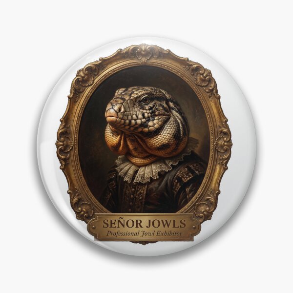 Item preview, Tegu T-Shirt — Señor Jowls, Professional Jowl Exhibitor. Funny Tegu Owner Pride Tee designed and sold by Nicheworks.