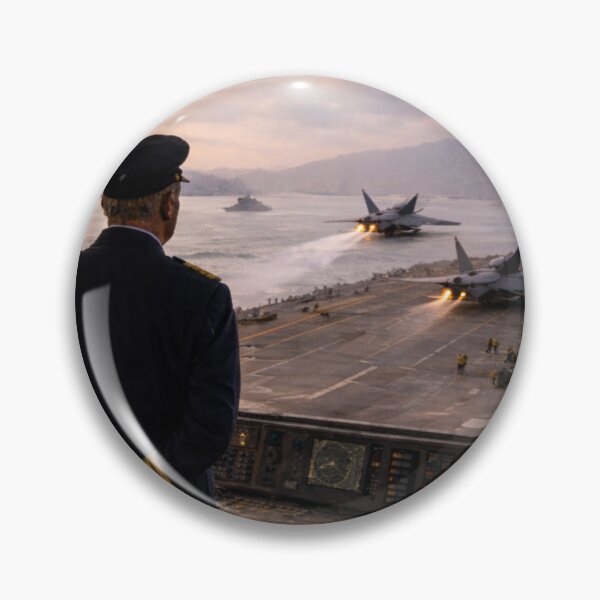Item preview, Aircraft Carrier Bridge Wall Art | Naval Command Deck Print | The Measure of Empire designed and sold by Element Horizon Studio.