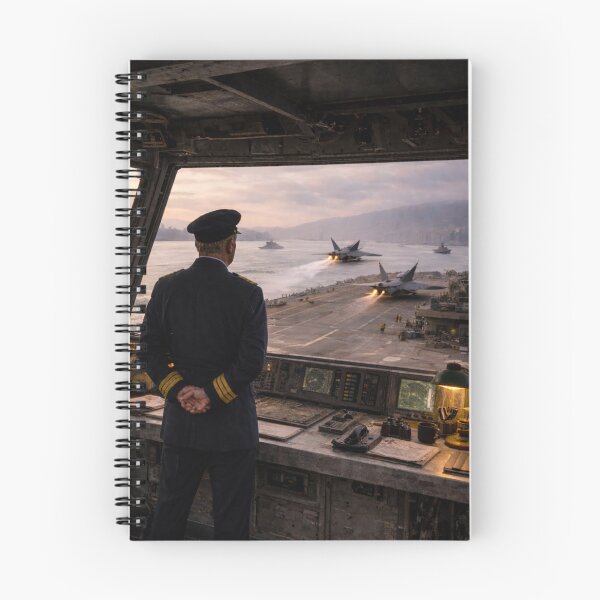 Item preview, Aircraft Carrier Bridge Wall Art | Naval Command Deck Print | The Measure of Empire designed and sold by Element Horizon Studio.