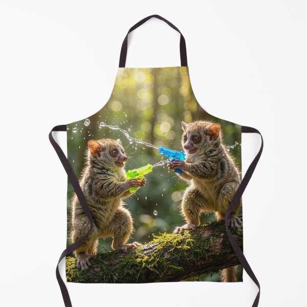 Item preview, Bushbabies Cool Off With Squirt Guns  designed and sold by Tridentulus.