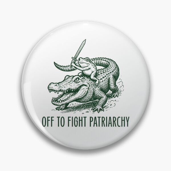 Item preview, Off to Fight Patriarchy designed and sold by gunaone-design.