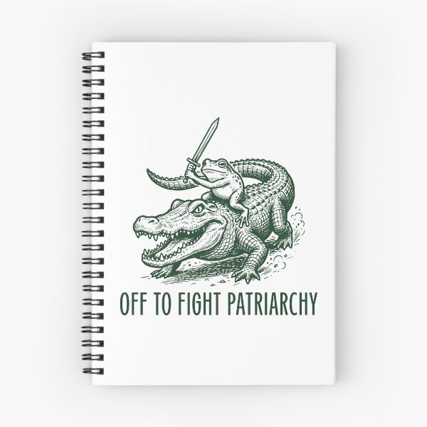 Item preview, Off to Fight Patriarchy designed and sold by gunaone-design.