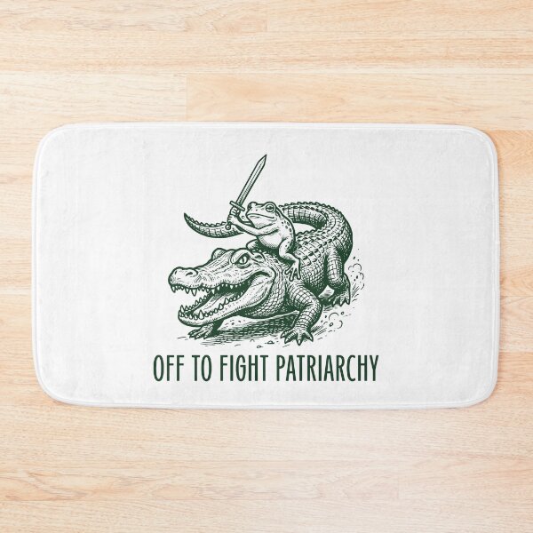 Item preview, Off to Fight Patriarchy designed and sold by gunaone-design.