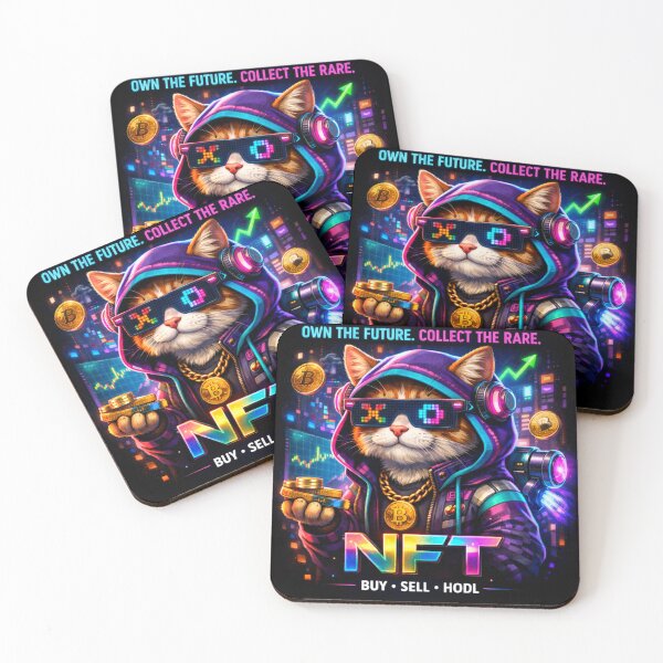 Item preview, ? Crypto Cat NFT Hacker | Cyberpunk HODL Bitcoin Meme Art designed and sold by Israelfjds.