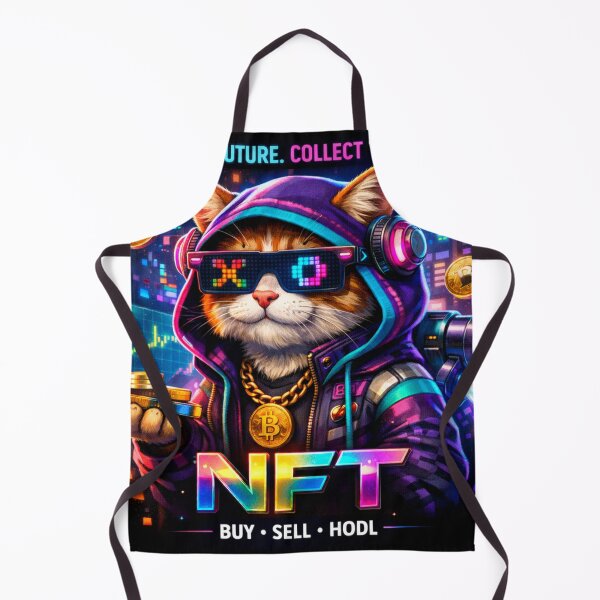Item preview, ? Crypto Cat NFT Hacker | Cyberpunk HODL Bitcoin Meme Art designed and sold by Israelfjds.