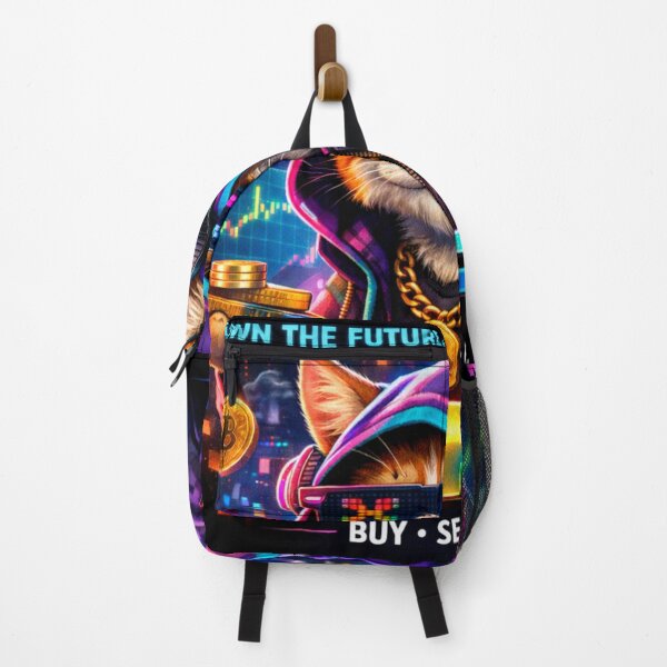 Item preview, ? Crypto Cat NFT Hacker | Cyberpunk HODL Bitcoin Meme Art designed and sold by Israelfjds.
