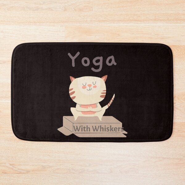 Artikelvorschau, Yoga mit Schnurrhaaren entworfen und verkauft von SarcasticTeez.