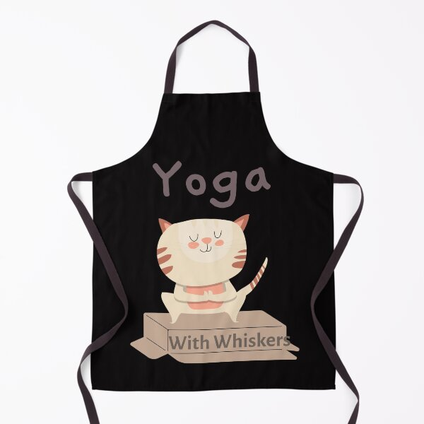 Item preview, Yoga With Whiskers designed and sold by SarcasticTeez.