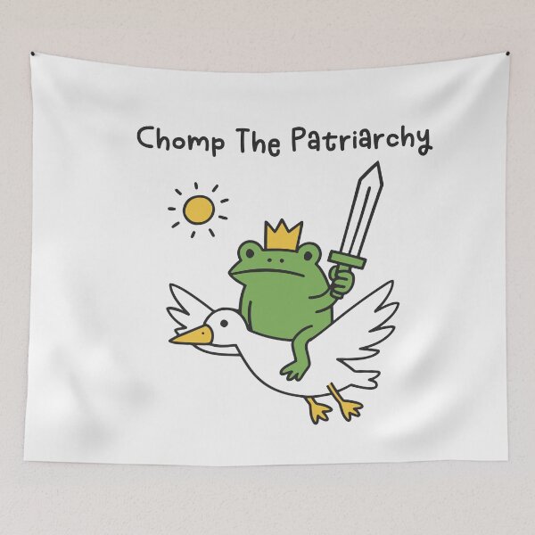 Item preview, Chomp The Patriarchy Funny Feminist Activism designed and sold by gunaone-design.