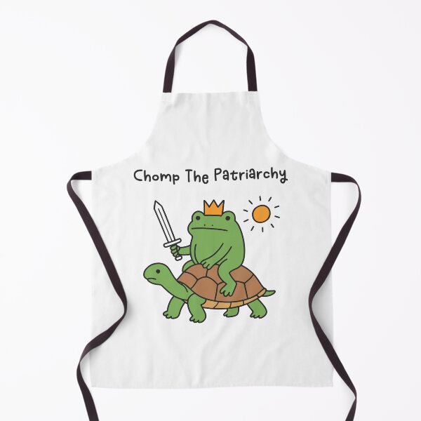 Item preview, Chomp The Patriarchy Funny Frog Feminist Anti-Trump Progressive designed and sold by gunaone-design.