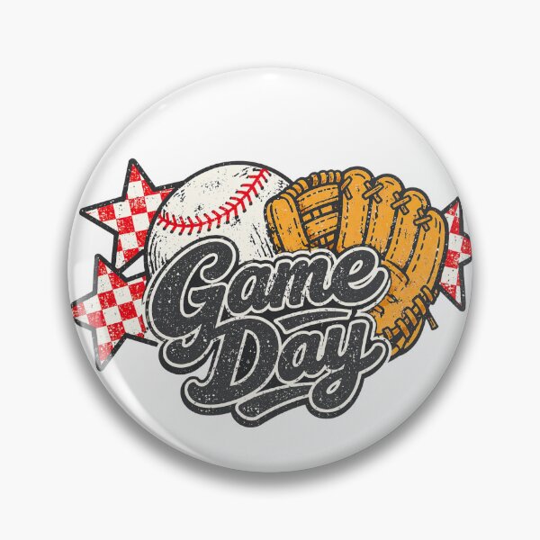 Artikelvorschau, Glitzerdesign für den Baseball-Spieltag entworfen und verkauft von LazyScreations.