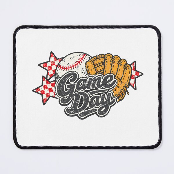 Artikelvorschau, Glitzerdesign für den Baseball-Spieltag entworfen und verkauft von LazyScreations.