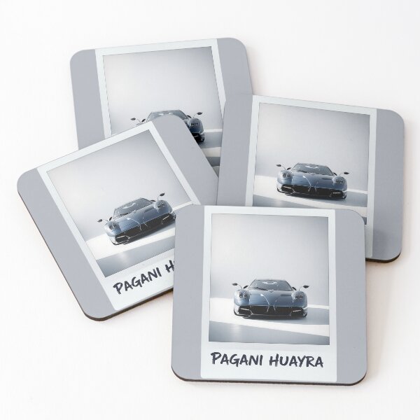 Item preview, Pagani Huayra Hypercar Luxury Elegant Retro Polaroid Style designed and sold by Motorline44.