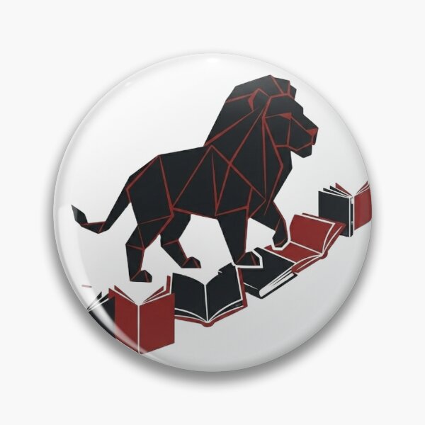 Item preview, Geometric Lion of Wisdom: Knowledge is Power Concept Art designed and sold by AmbitionArt.A.